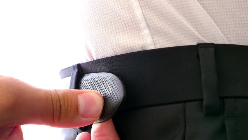 Sticking ice in his pants